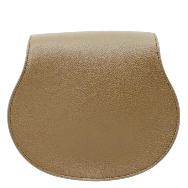 CHLOE Marcie Leather Crossbody Bag Brown
