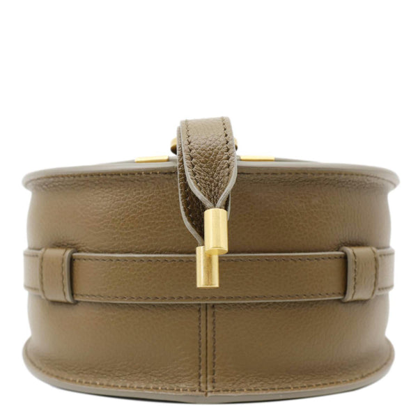 CHLOE Marcie Leather Crossbody Bag Brown