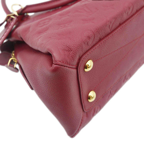 LOUIS VUITTON Vosges MM Empreinte Leather Shoulder Bag Raisin