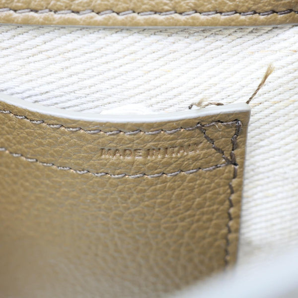 CHLOE Marcie Leather Crossbody Bag Brown