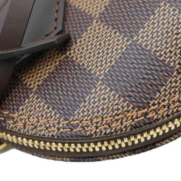 LOUIS VUITTON Alma BB Damier Ebene Crossbody Bag Brown