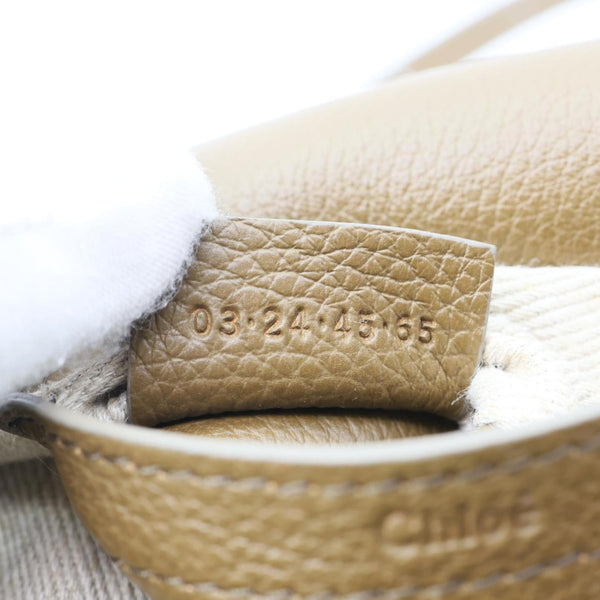 CHLOE Marcie Leather Crossbody Bag Brown