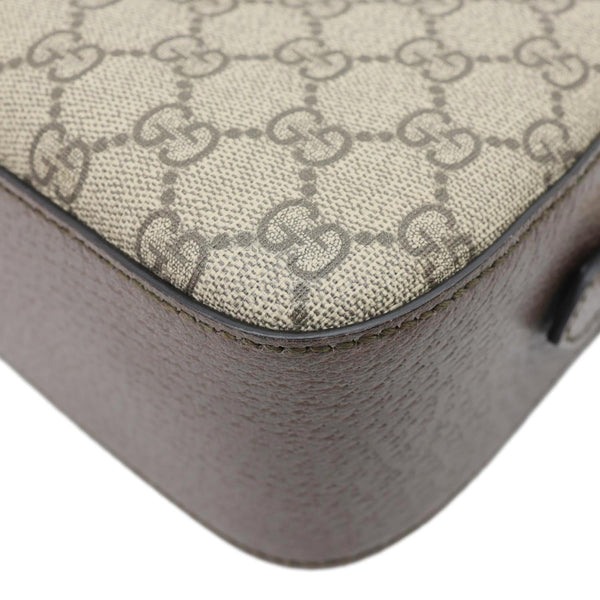 GUCCI Neo Vintage GG Supreme Canvas Messenger Bag Beige 476466