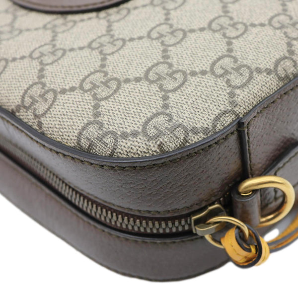 GUCCI Neo Vintage GG Supreme Canvas Messenger Bag Beige 476466