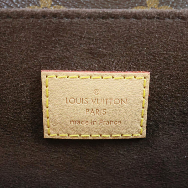 LOUIS VUITTON Metis Pochette Monogram Canvas Crossbody Bag Brown