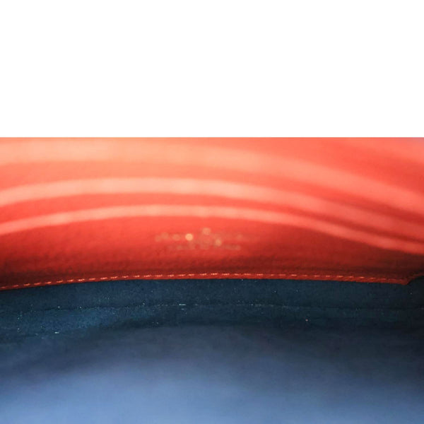 LOUIS VUITTON Double Zip Pochette Monogram Empreinte Crossbody Bag Navy Blue