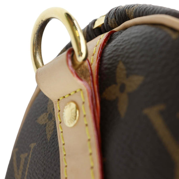 LOUIS VUITTON Speedy 25 Bandouliere Monogram Canvas Shoulder Bag Brown