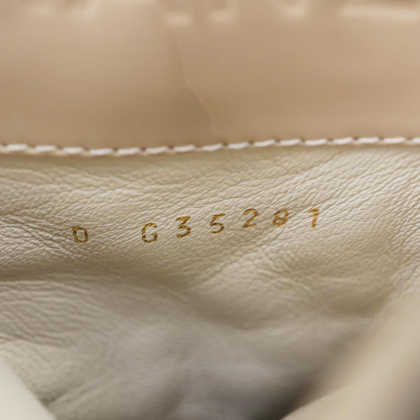 CHANEL Tweed Patent Leather Combat Boots Tan Size 37.5