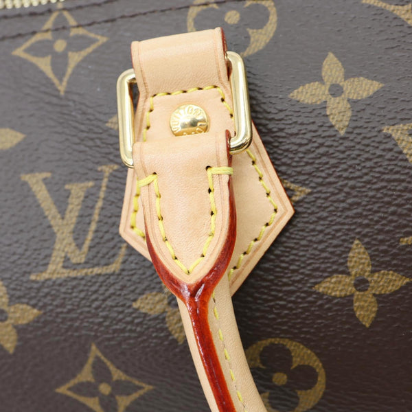 LOUIS VUITTON Speedy 25 Bandouliere Monogram Canvas Shoulder Bag Brown