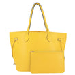 LOUIS VUITTON Neverfull MM Epi Leather Shoulder Bag Yellow