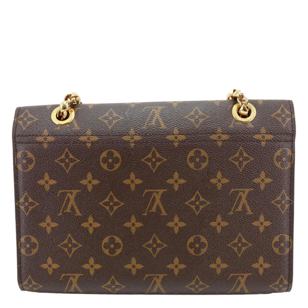 LOUIS VUITTON Victoire Monogram Canvas Shoulder Bag Cherry