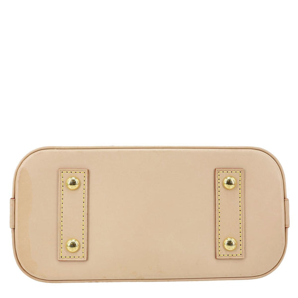LOUIS VUITTON Alma BB Monogram Canvas Crossbody Bag Brown