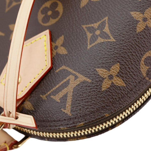 LOUIS VUITTON Alma BB Monogram Canvas Crossbody Bag Brown