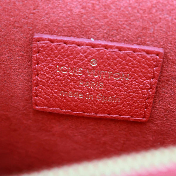 LOUIS VUITTON Victoire Monogram Canvas Shoulder Bag Cherry