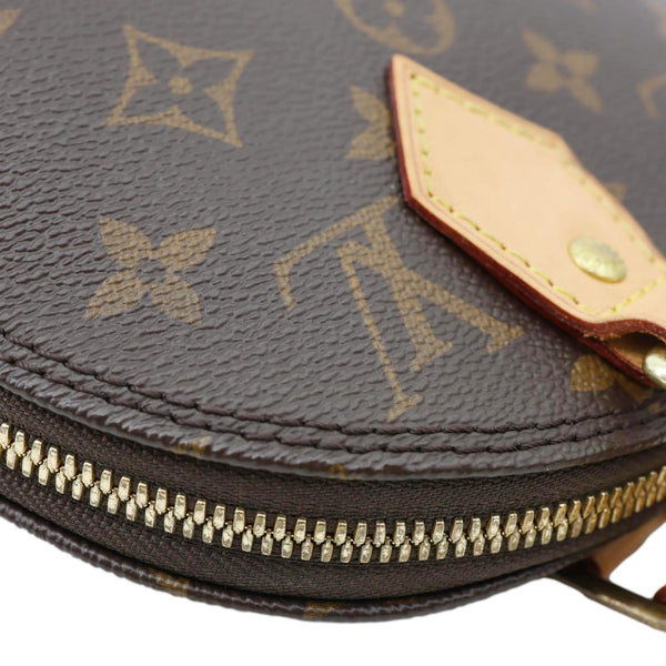 LOUIS VUITTON Alma BB Monogram Canvas Crossbody Bag Brown