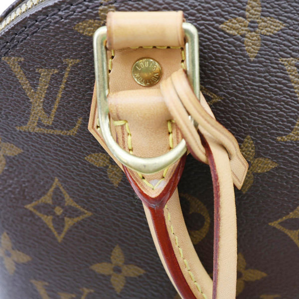 LOUIS VUITTON Alma BB Monogram Canvas Crossbody Bag Brown