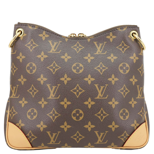LOUIS VUITTON Odeon NM PM Monogram Canvas Shoulder Bag Brown