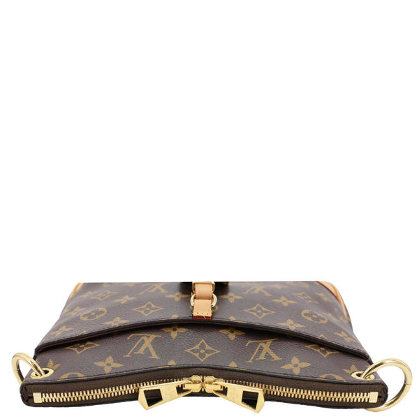 LOUIS VUITTON Odeon NM PM Monogram Canvas Shoulder Bag Brown