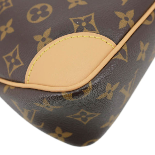 LOUIS VUITTON Odeon NM PM Monogram Canvas Shoulder Bag Brown