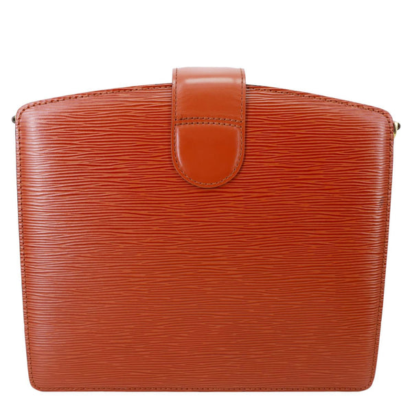 LOUIS VUITTON Capucine Vintage Epi Leather Shoulder Bag Orange