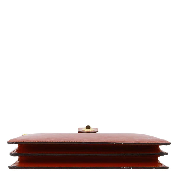 LOUIS VUITTON Capucine Vintage Epi Leather Shoulder Bag Orange