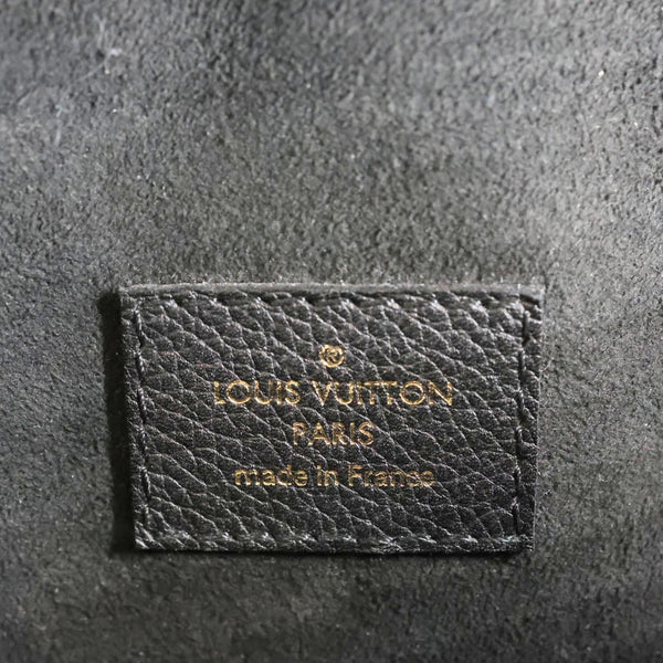 LOUIS VUITTON Victoire Monogram Canvas Shoulder Crossbody Bag Black