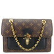 LOUIS VUITTON Victoire Monogram Canvas Shoulder Crossbody Bag Black