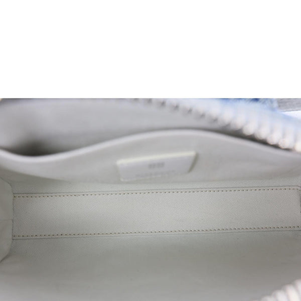 GIVENCHY Antigona Small 4G Embroidered Denim Crossbody Bag Blue