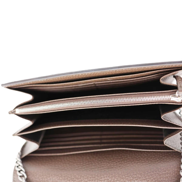 GUCCI Dionysus GG Jumbo Canvas Crossbody Bag Beige 401231