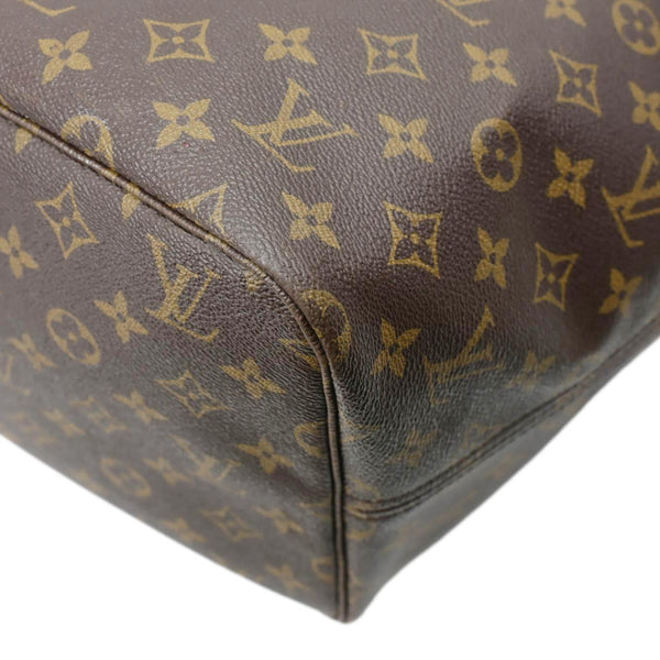 LOUIS VUITTON Neverfull GM Monogram Canvas Tote Bag Brown
