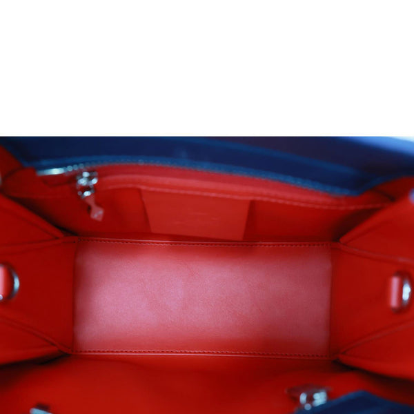 CHRISTIAN LOUBOUTIN Paloma Mini Embellished Leather Top Handle Crossbody Bag Navy Blue
