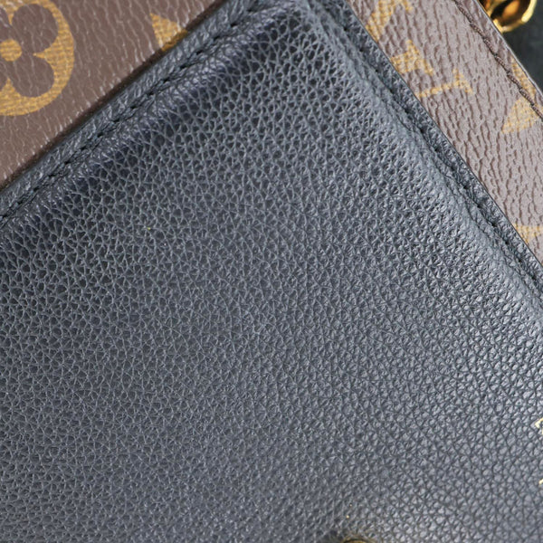 LOUIS VUITTON Victoire Monogram Canvas Shoulder Crossbody Bag Black
