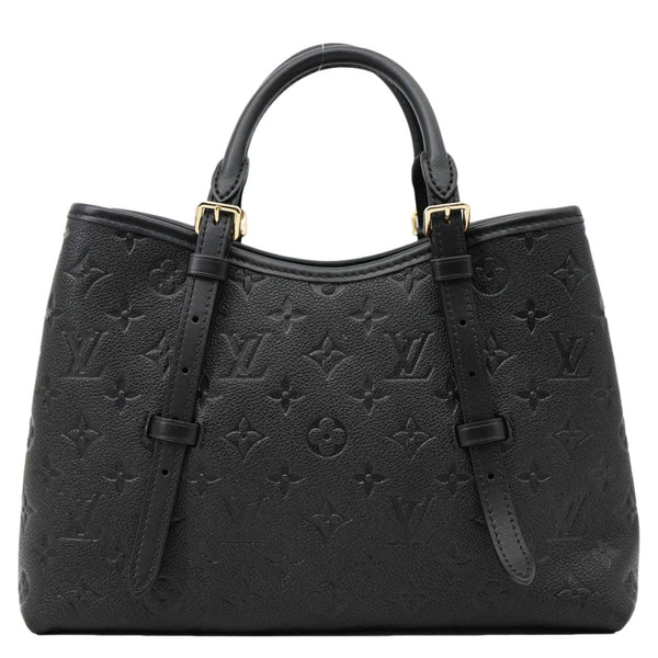 LOUIS VUITTON Babylone PM Monogram Empreinte Leather Tote Bag Black