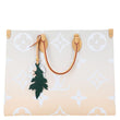 LOUIS VUITTON OnTheGo GM By The Pool Monogram Giant Canvas Tote Bag Peach