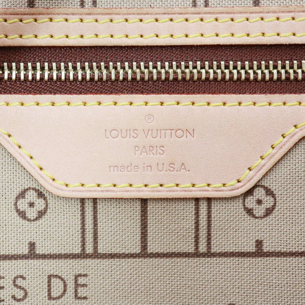LOUIS VUITTON Neverfull GM Monogram Canvas Tote Bag Brown