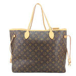 LOUIS VUITTON Neverfull GM Monogram Canvas Tote Bag Brown