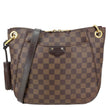 LOUIS VUITTON South Bank Besace Damier Ebene Crossbody Bag Brown