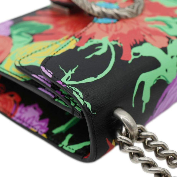 GUCCI X KEN SCOTT Dionysus Small Calfskin Floral Print Crossbody Bag Multicolor 421970