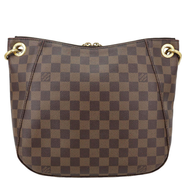 LOUIS VUITTON South Bank Besace Damier Ebene Crossbody Bag Brown