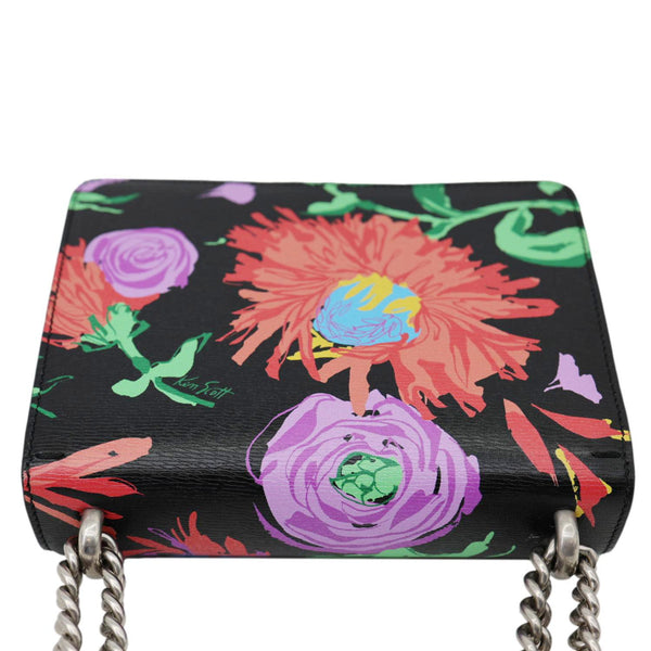 GUCCI X KEN SCOTT Dionysus Small Calfskin Floral Print Crossbody Bag Multicolor 421970