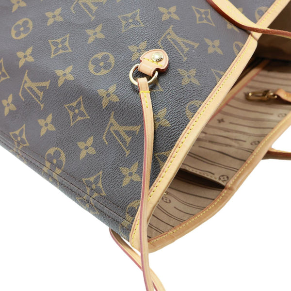 LOUIS VUITTON Neverfull GM Monogram Canvas Tote Bag Brown