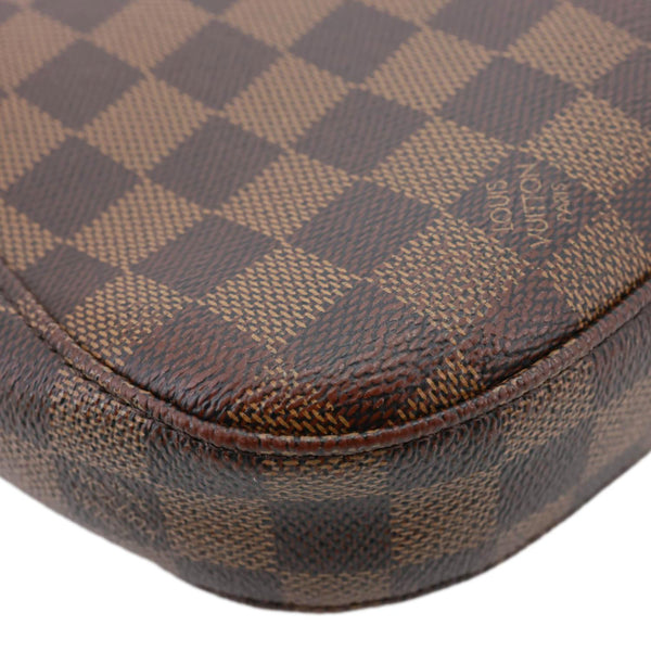 LOUIS VUITTON South Bank Besace Damier Ebene Crossbody Bag Brown