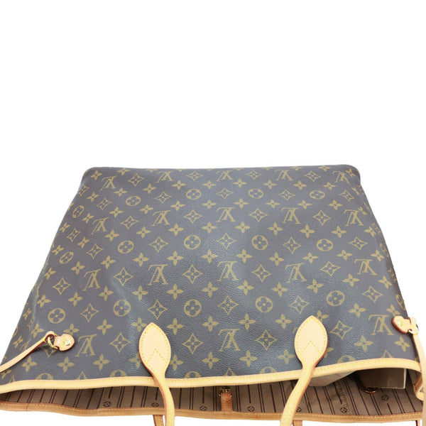 LOUIS VUITTON Neverfull GM Monogram Canvas Tote Bag Brown