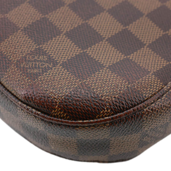 LOUIS VUITTON South Bank Besace Damier Ebene Crossbody Bag Brown