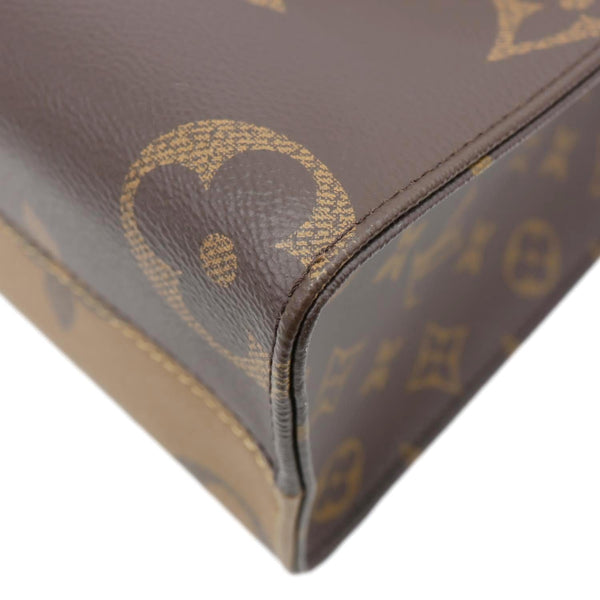 LOUIS VUITTON Onthego PM Giant Monogram Reverse Canvas Shoulder Bag Brown