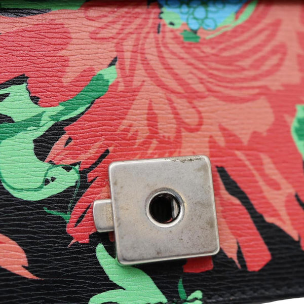 GUCCI X KEN SCOTT Dionysus Small Calfskin Floral Print Crossbody Bag Multicolor 421970