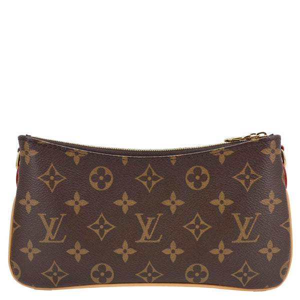LOUIS VUITTON Liv Pochette Monogram Canvas Shoulder Bag Brown