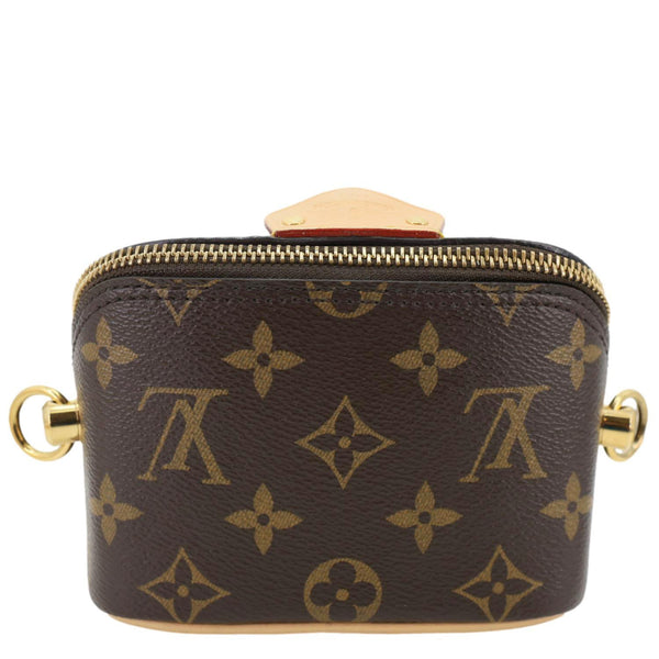 LOUIS VUITTON Just In Case Monogram Canvas Crossbody Bag Brown