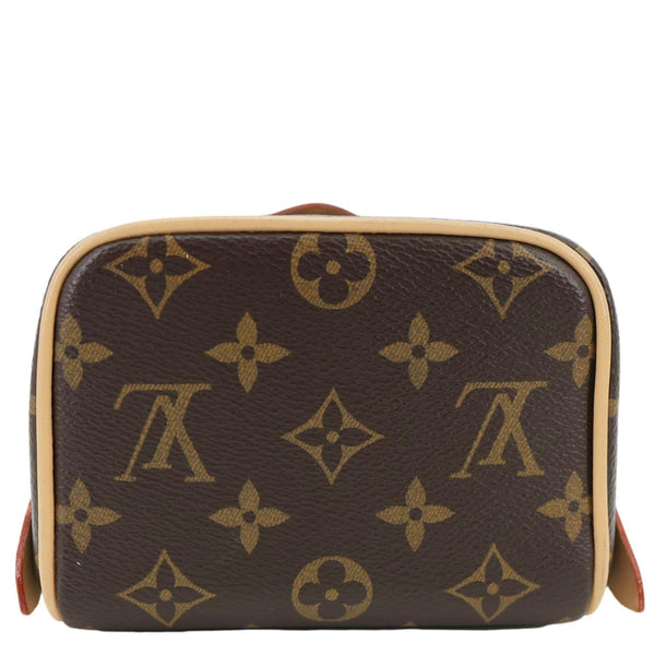 LOUIS VUITTON Just In Case Monogram Canvas Crossbody Bag Brown