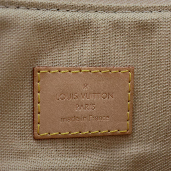 LOUIS VUITTON Siracusa GM Damier Azur Shoulder Bag White
